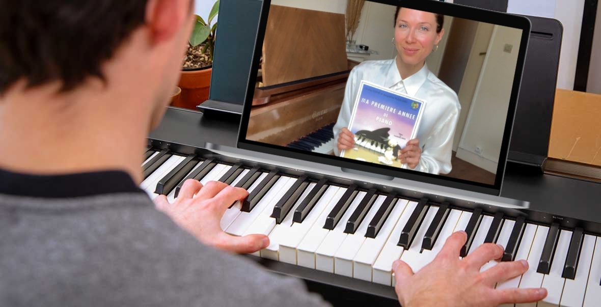 cours de piano en visio